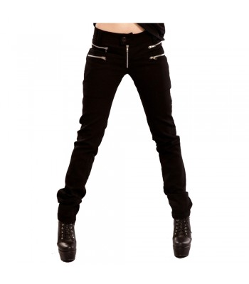 Women Vixxsin Skinny Elastic Goth Pants Women Gothic Pant